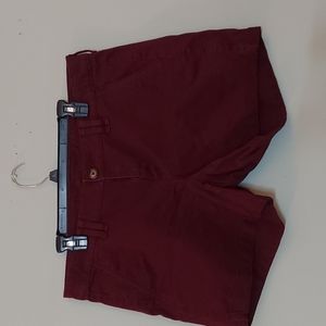 Size 16 Jr.'s Plus maroon shorts